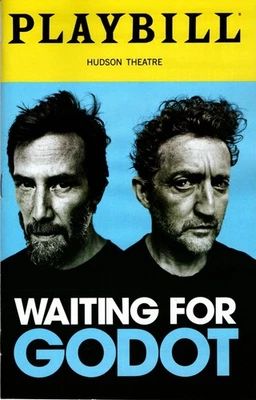 Playbill - Waiting For Godot - November 2025 - Keanu Reeves, Alex Winter - Image 1 of 4