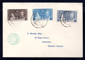 Aden - 1937 KGVI Coronation First Day Cover - Bild 1 von 2