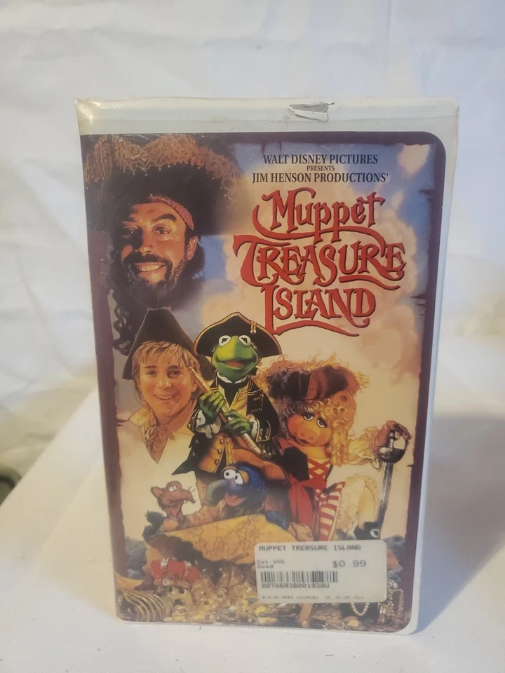 Muppet Treasure Island (VHS, 1996) - Image 1 of 3