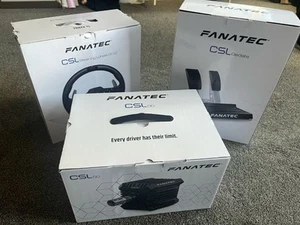 Fanatec CSL DD bundle inc Elite Steering Wheel and Pedals - Picture 1 of 16