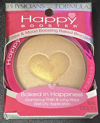 Physicians Formula Happy Booster Baked Bronzer Wet/Dry # 7848 Light Bronzer - Image 1 of 4