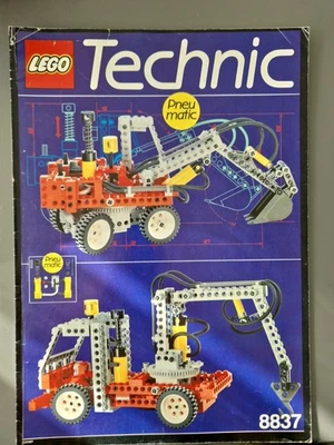 Lego Bauanleitung 8837 Technic Pneumatic  Excavator - Bild 1 von 4