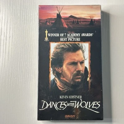 Dances with Wolves Orion Home video VHS 8768 Sealed Hi-Fi Stereo CC BRAND NEW. - Image 1 of 4
