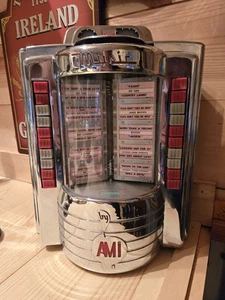 AMI W-80 JUKEBOX WALLBOX CHROME #decor #50s #art Deco #chrome - Picture 1 of 12