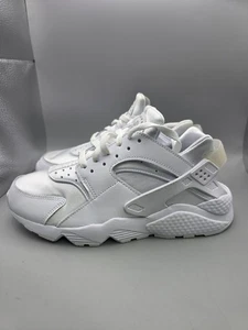 NIKE AIR HUARACHE WHITE / Platnium Women's Trainers Size 6.5 EU 40.5 Ladies shoe - Picture 1 of 10