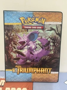 Ultra Pro Pokemon HeartGold & Soulsilver Triumphant 9-Pocket Binder Nidoking  - Picture 1 of 4