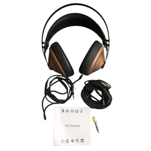 Meze Audio 99 Classics Wooden Closed Back Over Ear Headphones  (Walnut/Black) - Picture 1 of 9