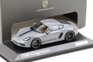 Minichamps 1:43 Porsche 718 982 Cayman Style Edition Arctic Grey - Picture 1 of 2