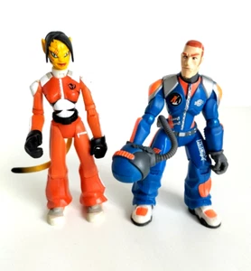 Action Man A.T.O.M. Alpha Teens on Machines Action Man ATOM Falke und Firekat Set - Bild 1 von 2