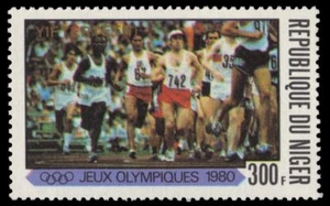 NIGER 530 (Mi719) - Moscow Olympic Medalists "Marathon" (pa43126) - Picture 1 of 1