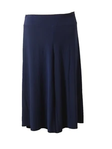 Coco Bianco Wide Leg Crop Culotte Trousers size 2X Navy - Picture 1 of 1