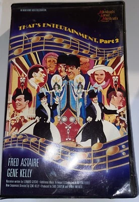 That’s Entertainment, Part 2 (VHS) Fred Astaire Gene Kelly ~ Clamshell - Image 1 of 3
