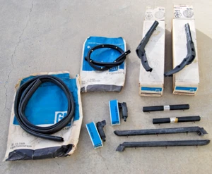 NOS 1963-67 Corvette Convertible Soft Top Weatherstrip set COMPLETE GM OEM NCRS - Picture 1 of 4