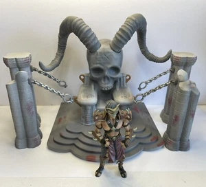 Jazwares Mortal Kombat Shao Kahn Arena Skull Throne Figur Diorama Spielset (LESEN - Bild 1 von 17
