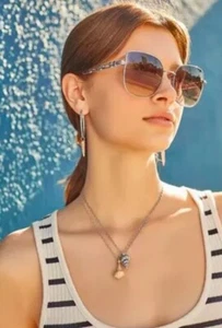 Brighton MINGLE LINKS Sunglasses UVA/UVB NWT A13187 List $138 - Picture 1 of 3