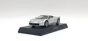 1/64 Kyosho FERRARI 458 ITALIA SILVER diecast car model  - Picture 1 of 4