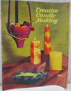 Vintage 1971 Creative Candle Making LaCresta How To Make Candles - Picture 1 of 8