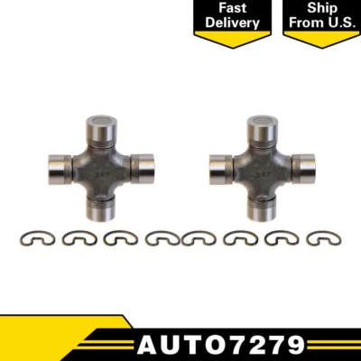 Front Rear Universal Joint Fits Dodge Ram 1500 RWD 5.2L 2005 2004 2003 2001 2002 - Image 1 of 3