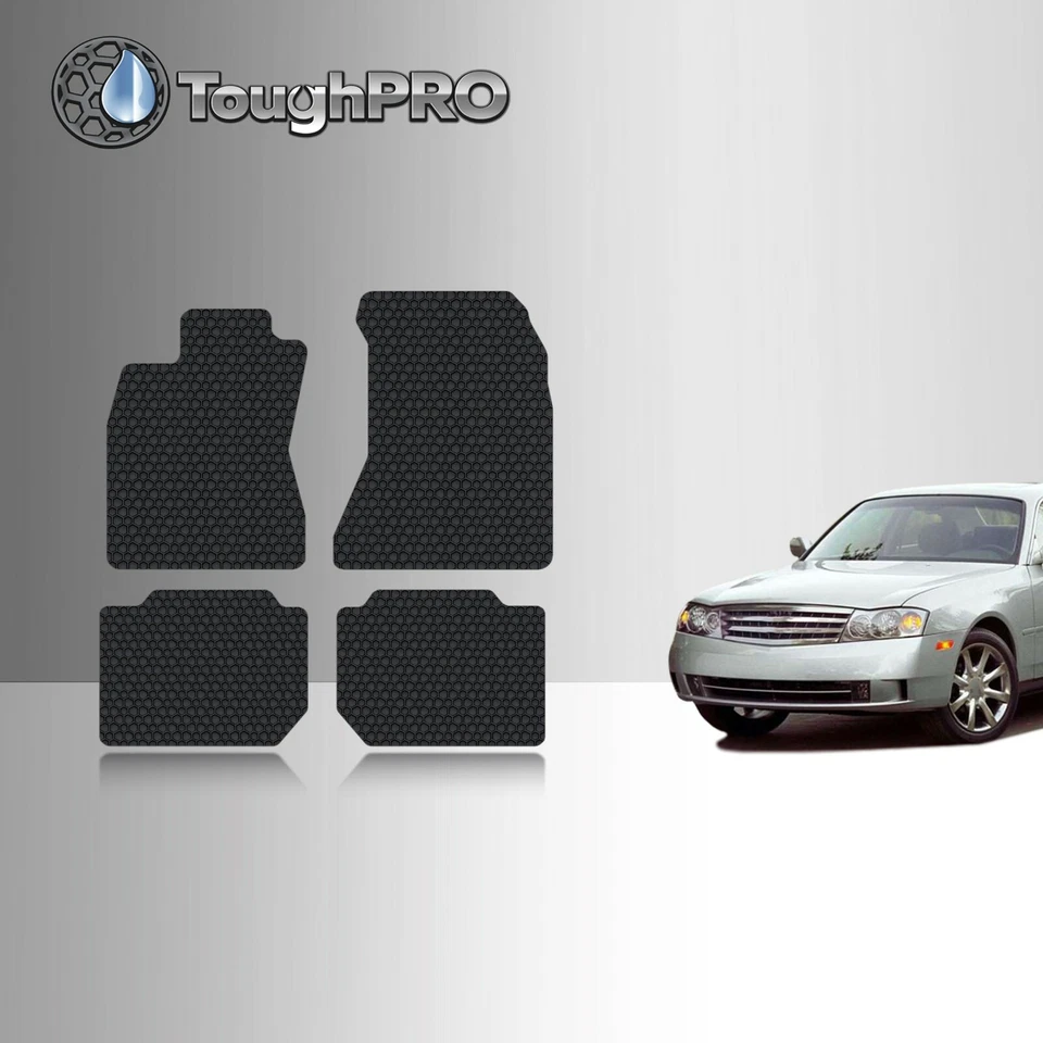Alfombrillas ToughPRO negras para Infiniti M35/M45 All Weather 2003-2005 Foto 1 de 4
