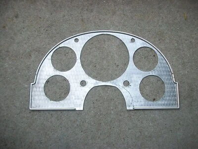 1955-1957 Ford Thunderbird Rare Nice Original Instrument Gauge Cluster Bezel. - Image 1 of 4