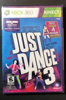 Just Dance 3 [ Kinect Game ] (XBOX 360) NEW - Image 1 of 4