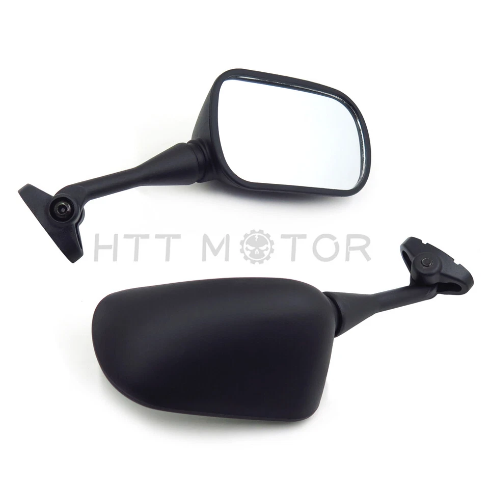 Espejo retrovisor lateral para 99-06 Honda CBR600RR/00-06 RC51 RVT1000R/02-03 CBR954RR negro Foto 1 de 4