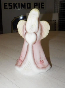 FENTON HANDBEMALTE LTD EDITION 677/1000 ENGELFIGUR - Bild 1 von 7