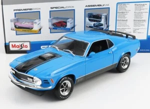 1/18 MAISTO - FORD USA - MUSTANG MACH-1 COUPE 1970 31453B - Imagen 1 de 1