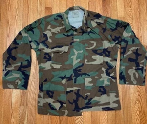 BDU Coat Woodland, Large Regular, Hot Weather Camoflage - Picture 1 of 6