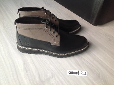 Timberland Britton Hill Chukka CH Chukka загрузки черный полный зерно воск холст - Изображение 1 из 4