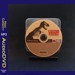 The MICHAEL CRICHTON COLLECTION - Jurassic & More! - 22 MP3 Audiobook Collection - Picture 1 of 1
