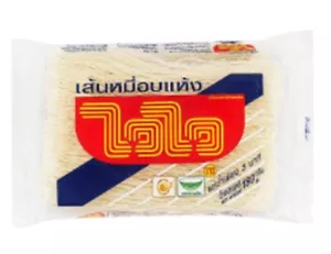 Wai Wai Dried Rice Vermicelli Pasta Noodle Food Boil Fried Cooking 180g. - Picture 1 of 6