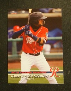 2019 Choice, Tacoma Rainiers - KRISTOPHER NEGRON