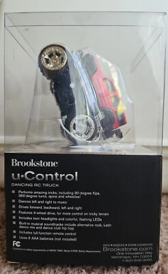 Brookstone uControl Dancing Remote Control (Battery Operated) Truck Car Red RC - Image 1 of 4