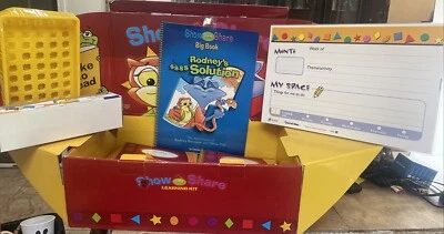 Home/School Learning Kit=Acitivty Books, Practice Pads, Story Book, and More! VG - Image 1 of 4