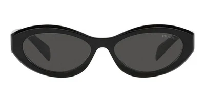 PRADA PR 26ZS 16K08Z Black Dark Grey Women's 55 mm Sunglasses - Image 1 of 4