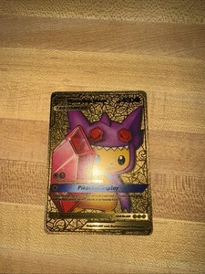❄️Pikachu Mega Sableye Oro Cosplay Pokemon Tarjeta Fan Art Disfraz 2020 - Imagen 1 de 2