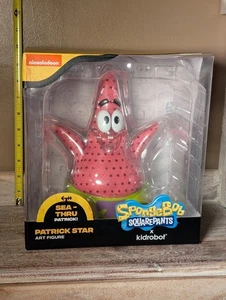 Kidrobot SpongeBob SquarePants Patrick Star Figura artistica in vinile da 8 pollici - Foto 1 di 7