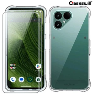 For Fairphone 6 / 5 Case Slim Clear Shockproof TPU Phone Cover+Screen Protector - Picture 1 of 5