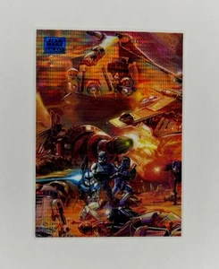2024 Topps Chrome Star Wars Galaxy In the Heat of Battle Aqua Refractor #/199 - Picture 1 of 2