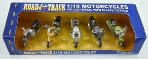 Maisto 1:18 Scale Road And Track 1/18 Scale Triumph Motorcycle Set of (5) - Picture 1 of 4