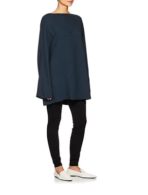 New $690 The Row Helda Stretch-Scuba Leggings in Black sz XS - Image 1 of 4