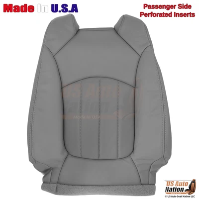 Cubierta de asiento superior de titanio para pasajero delantero de cuero sintético Buick Enclave 2013-2017 Foto 1 de 4