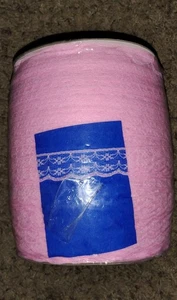 Huge 600 yards Giant roll of Pink lace Fabric Trim approx 7/8"w - Picture 1 of 1