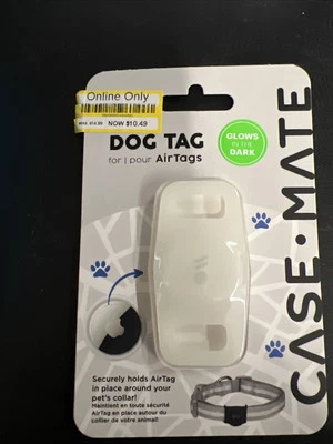 Soporte para etiquetas de perro Case-Mate para AirTag - Perros / Brilla en la oscuridad Nuevo Foto 1 de 2