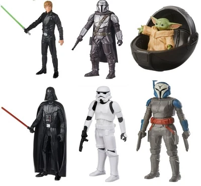 Figuras Star Wars Hasbro figuras de acción 15,2 cm 6" |Luke|Darth Vader|Mandalorian|