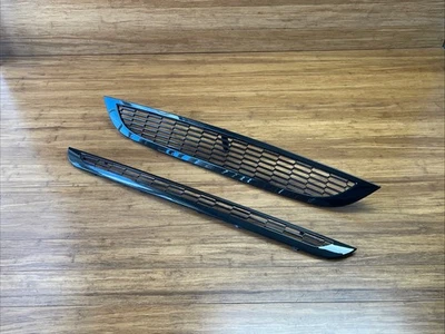 2002-2006 For Mini Cooper R52 R53 JCW Style Front Glossy Honeycomb Mesh Grille - Image 1 of 4