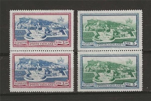 Vatican 1945 Sc# E5-6 set Special delivery Expresso pairs MNH - Picture 1 of 1