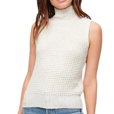 Michael звезды вязаный без рукавов водолазка свитер слоновой кости / с белый средний новый без ЯРЛЫКОВ - Изображение 1 из 4