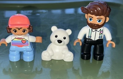LEGO DUPLO: Doctor Visit Minifigures (3) - Image 1 of 4